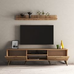 Mega 180 lik L Raflı Tv Ünitesi Çam - TVU0102