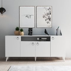 Azra Konsol Beyaz - KSL0201