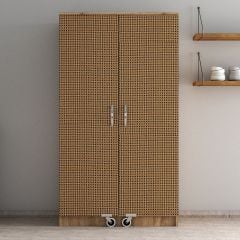 Büyük Boy 2 Kapılı Erzak Dolabı Çam Hazeran Kapaklı- ERC0104