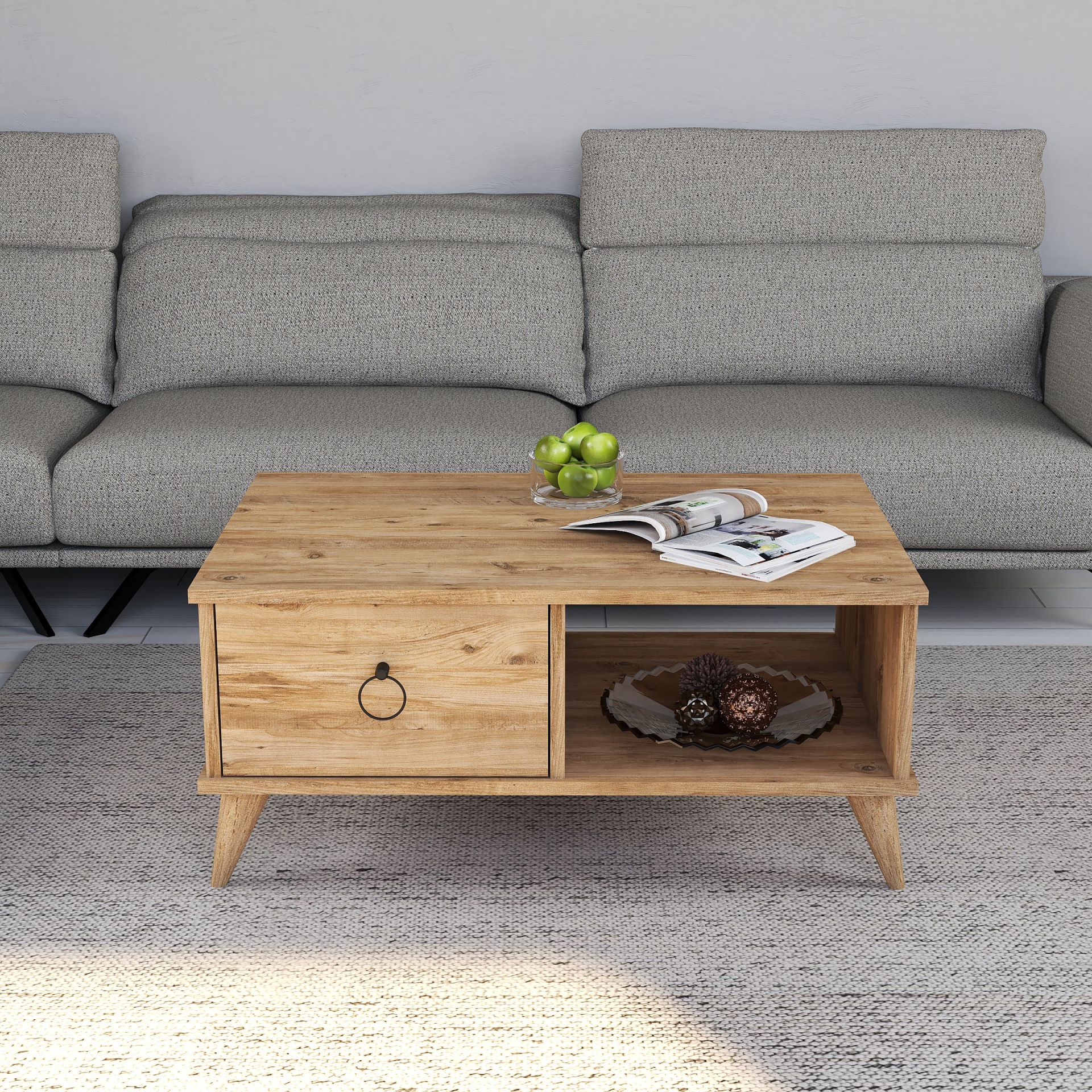 Lara Orta Sehpa Çam- SHP0202